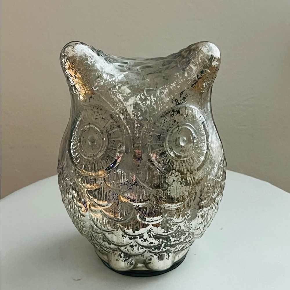 Glass Owl Figurine